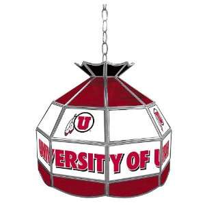  Best Quality University of Utah Stained Glass Tiffany Lamp 