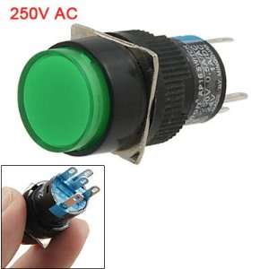   24V 5 Pin Green Cap Self reset Type Lamp Push Switch