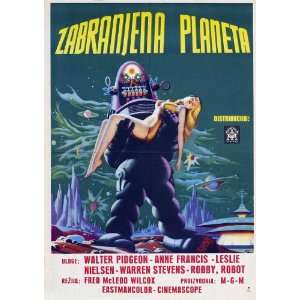 Forbidden Planet (1956) 27 x 40 Movie Poster Vietnamese 