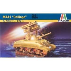   72 M4A1 Sherman Calliope (Plastic Model Vehicle) Toys & Games
