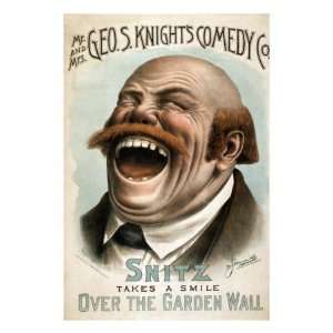  Snitz Takes a Smile over the Garden Wall, a Burlesque Play 
