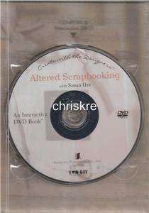Scrapping Altered Scrapbooking DVD book course Ure New  