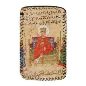  Sultan on his throne, illustration from Kitab Mukhtar al Hikam wa 