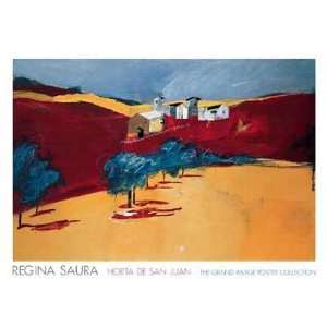  Horta De San Juan by Regina Saura. Size 36.00 X 24.00 Art 