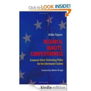 Competitiveness European Union Technology Policy for the Information 