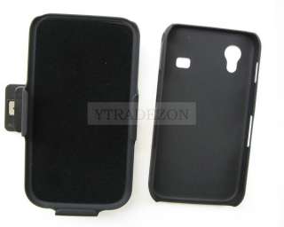 black Case cover Belt Clip Swivel Holster holder For Samsung Galaxy 