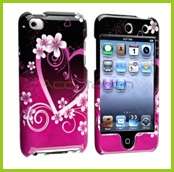 HARD BLACK TPU CASE COVER for iPOD TOUCH 4TH GEN 4G 4  