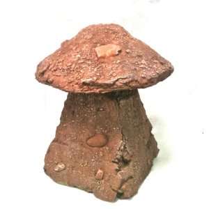  Cast Stone Statuary, Hand Sculpted, Extra Large Mushroom 