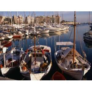  Boats in Piraeus Marina, Athens, Greece Photographic 