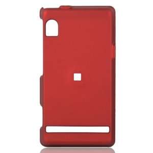  Talon Rubberized Phone Shell for Motorola A855 Droid (Red 