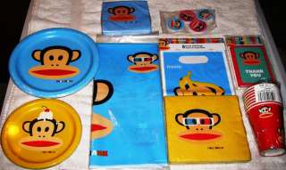 PAUL FRANK Birthday PARTY Supplies ~ Create your own SET w/ FREE 