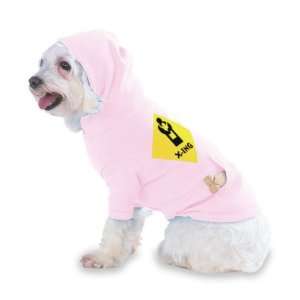 FOSTER PARENT CROSSING Hooded (Hoody) T Shirt with pocket for your Dog 