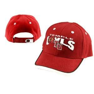   of the World Temple Owls Maroon Youth Huddle Hat