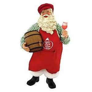  Official Wine Taster Santa Figure