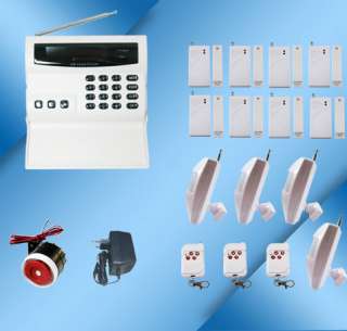 NEW GSM 99ZONE WIRELESS HOME SECURITY ALARM SYSTEM 1A  