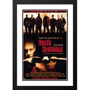  Death Sentence 32x45 Framed and Double Matted Movie Poster 