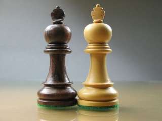 New Rose Wood Staunton Chess Set Pieces w/o Board  