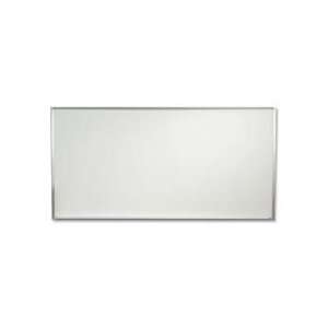  Porcelain Markerboard, 4x10, White/Aluminum Trim Office 