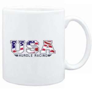  Mug White  USA Hurdle Racing / FLAG CLIP   ARMY  Sports 