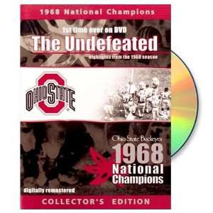  NCAA Ohio State Buckeyes The Undefeated DVD Sports 