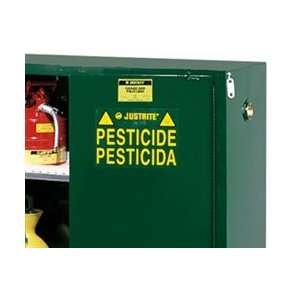  Pesticide Storage Cabinet, 90 gallon green self close 