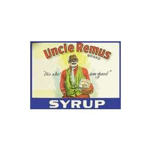 Uncle Remus Syrup Metal Sign