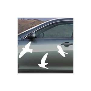  Flying birds car decals (set of 5) Automotive