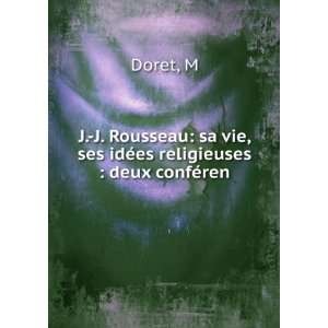   idÃ©es religieuses  deux confÃ©ren M Doret  Books