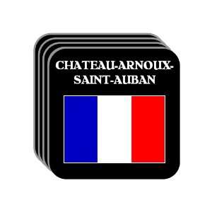 France   CHATEAU ARNOUX SAINT AUBAN Set of 4 Mini Mousepad Coasters