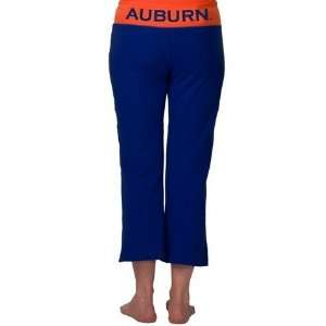  Auburn Tigers Womens Crop Yoga Pants Exercise Gear 