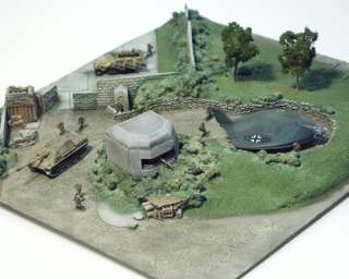 144 CGD MegaDiorama Stronghold with Anti Tank Bunker  