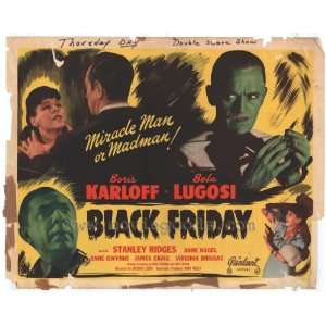  Black Friday Poster Movie Half Sheet 22x28