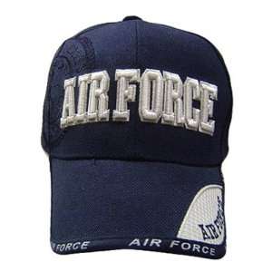  USA US AIR FORCE MILITARY NAVY BLUE VELCRO HAT CAP OSFA 