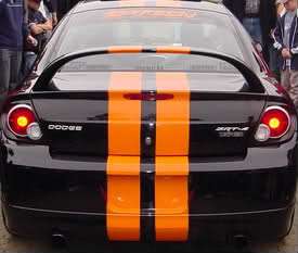 Dodge SRT 4 Racing Rally Stripe decal decals 6 kit  