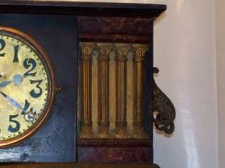 Antique Ingraham 8 Day Mantle Clock *1910*  
