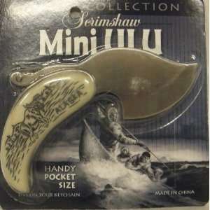  Alaska Collection Scrimshaw Mini Ulu