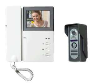 1TO2 3.5 B/W LCD TFT Video Doorbell phone Intercom Doorphone  