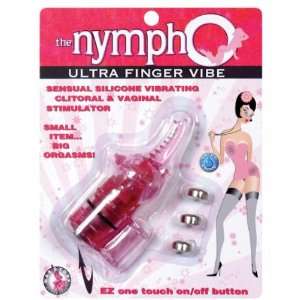  Nympho Ultra Finger Vibe   Pink Nasstoys Health 