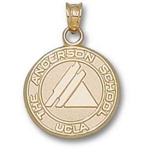  UCLA 5/8in 14k Anderson School Pendant/14kt yellow gold 