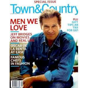  Town & Country Magazine   August 2005   Jeff Bridges Cover 