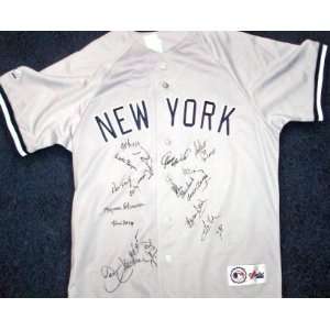 New York Yankees Jersey autographed by 21 Legends  Sports 