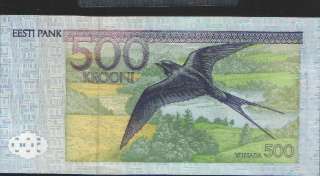 ESTONIA 500 Krooni 1996 P 81a UNC bank holder  