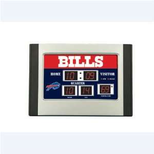 Buffalo Bills NFL Scoreboard Desk Clock (6.5x9)  Sports 
