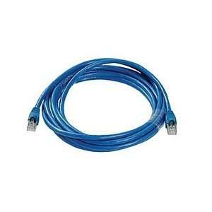  CAT6A, STP PATCH CABLE, W/BOOT 14FT, BLUE