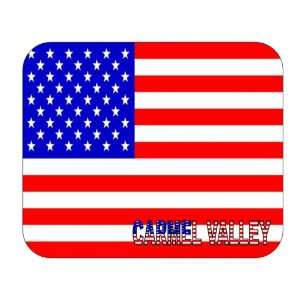  US Flag   Carmel Valley, California (CA) Mouse Pad 