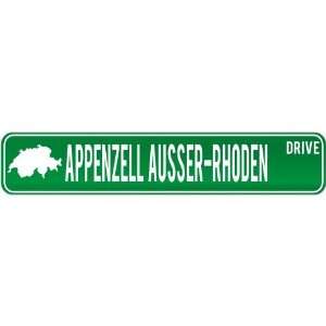 New  Appenzell Ausser Rhoden Drive   Sign / Signs  Switzerland 