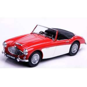 Austin Healey 3000 MK 1 Red/White 1/18 by Kyosho 08141rw 