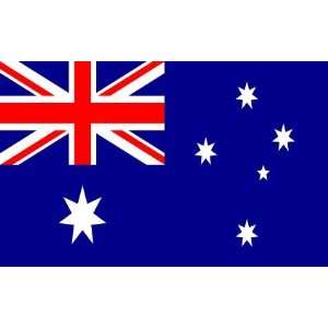  4 ft. x 6 ft. Australia Flag w/ Line, Snap & Ring Patio 