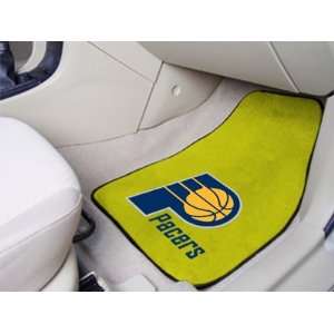  NBA Indiana Pacers 2 Piece Cromo Jet Printed Floor Car Mat 