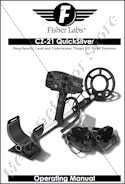 FISHER CZ 21 UNDER WATER METAL DETECTOR W/8 COIL  